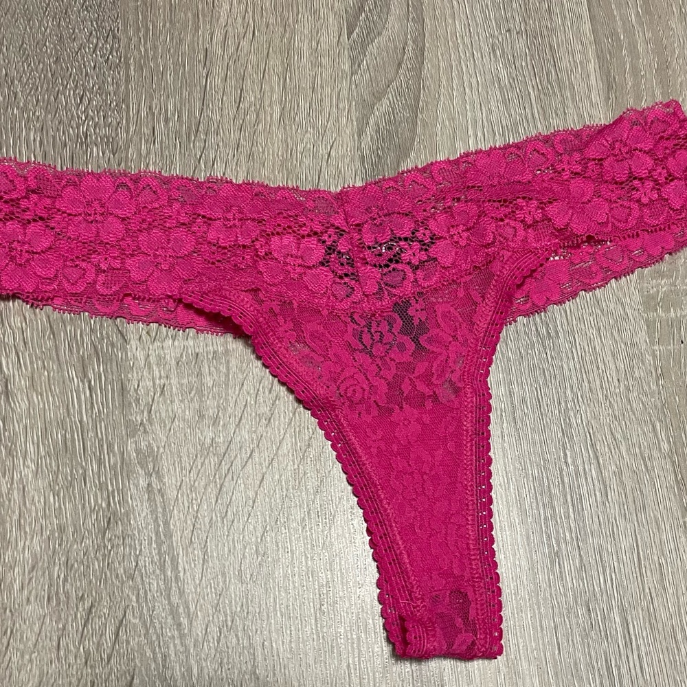NWOT Bebe Lace Thong